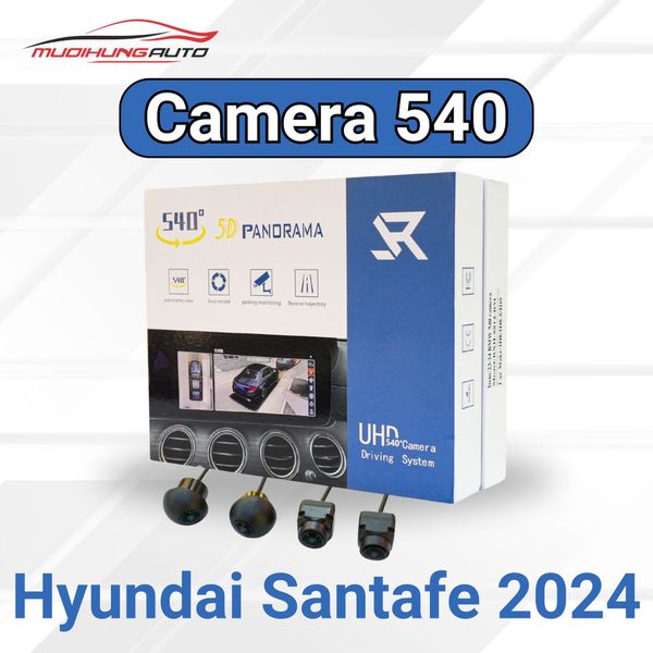 Camera 540 Cho Xe Hyundai Santafe 2024