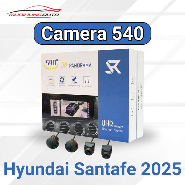 Camera 540 Cho Xe Hyundai Santafe 2025