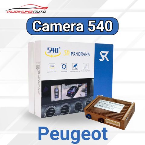 Camera 540 cho xe Peugeot