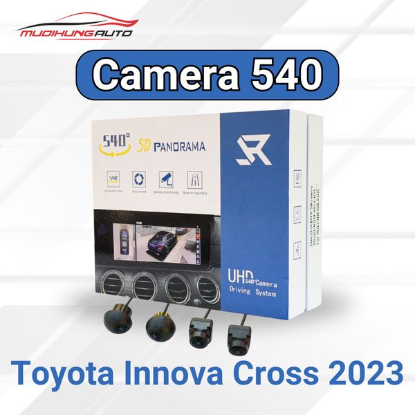 Camera 540 Cho Xe Toyota Innova Cross 2023