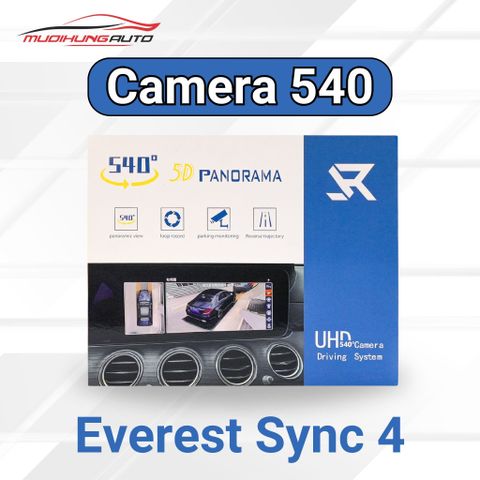 Camera 540 cho xe Ford Everest 2023