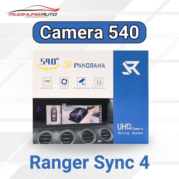 Camera 540 Cho Xe Ford Ranger 2023
