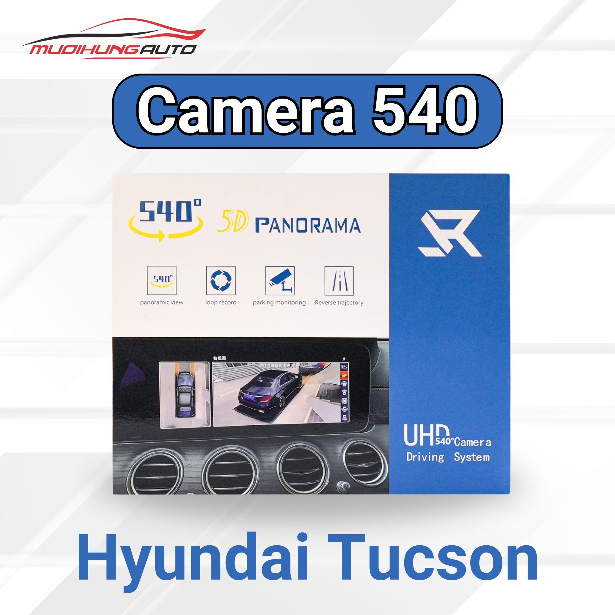 Proteile Rear View Camera For Hyundai Tucson III (2015+) – License Plate Mount