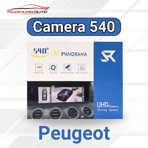 Camera 540 cho xe Peugeot