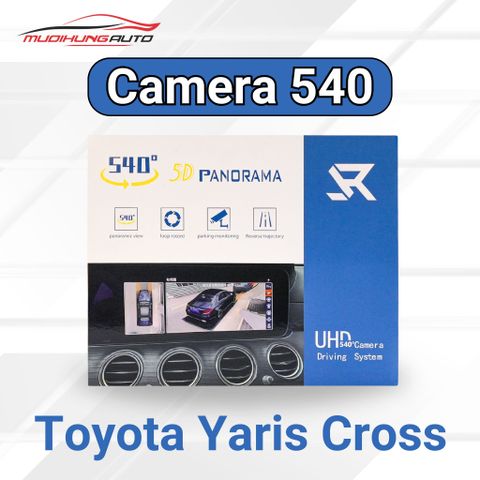 camera 540 cho xe Toyota Yaris Cross
