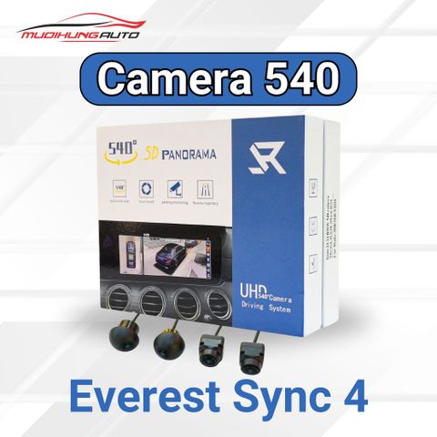Camera 540 cho xe Ford Everest 2023