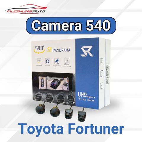 Camera 540 cho xe Toyota Fortuner 2019