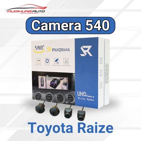 Camera 540 cho xe Toyota Raize