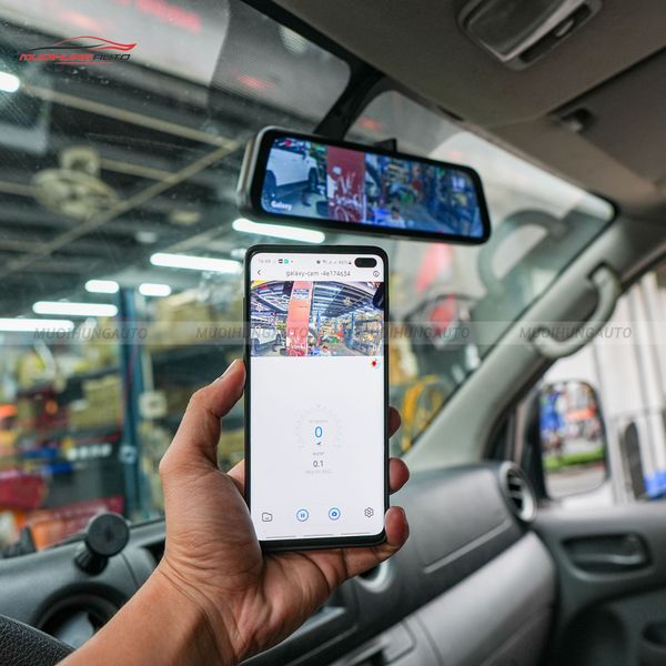 Gương Điện Tử Galaxy S 4K Cho Xe Nissan NV350 2024