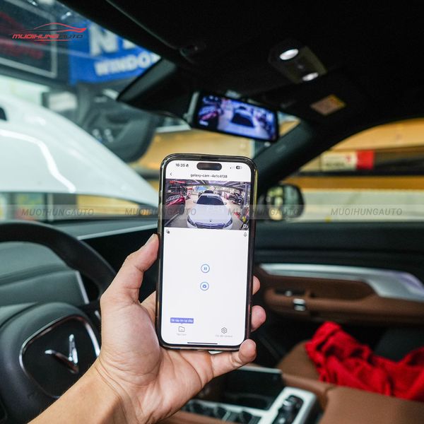 Gương Điện Tử Galaxy S 4K Cho Xe Vinfast VF9 2024