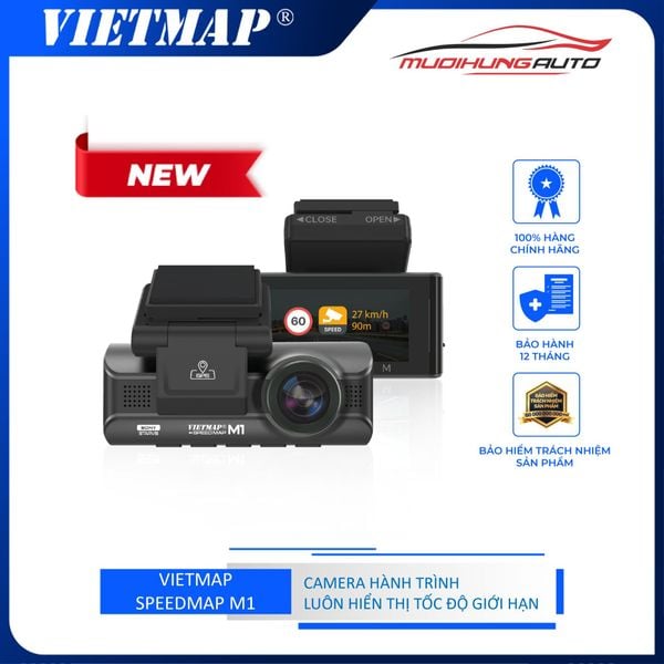 Camera Hành Trình Vietmap Speedmap M1 (Khuyến Mãi 5/2024)