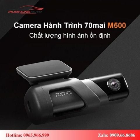 camera hành trình Xiaomi 70mai M500 có độ phân giải lớn