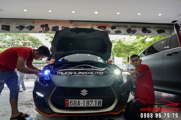 Độ Combo Đèn Tăng Sáng Xe Suzuki Swift Tại TPHCM