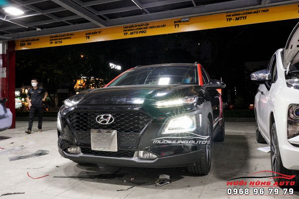 Cặp Đèn Bi LED Aozoom Leo Light Tăng Sáng Hoàn Hảo Cho Xe Hyundai Kona