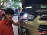 Độ Đèn Bi LED Wolf Light Chính Hãng Tăng Sáng Cho Xe Chevrolet Captiva 2016