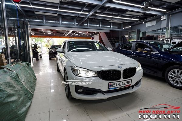 Độ Đèn Bi LED Laser Siêu Sáng Cho BMW 320i GT
