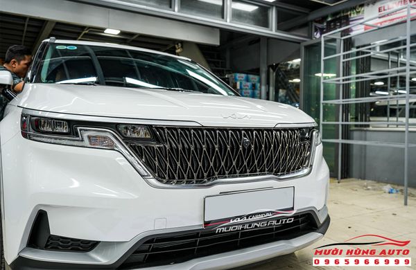 Độ Mặt Ga Lăng Kiểu Hàn Quốc Cho Xe Kia Carnival Chuyên Nghiệp