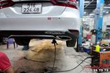 Lên Bộ Pô Kiểu Mer Siêu Sang Chảnh Cho Xe Toyota Camry 2022