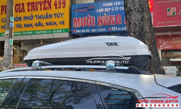 Gắn Cốp Nóc Để Đồ Kiểu Phi Thuyền Cho Xe Cadillac Uy Tín