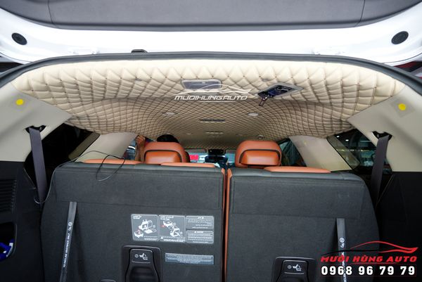 Combo Bọc Trần Và Lót Sàn Da Sang Chảnh Cho Kia Carnival 2022 Tại TPHCM
