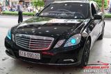 Combo độ bi xenon Domax kết hợp mắt quỷ xe Mercedes E300