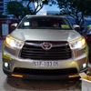 Combo Độ Đèn Bi LED Wolf Light Và LED Mí Chạy Cho Toyota Highlander