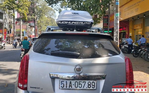 Gắn Cốp Nóc Để Đồ Kiểu Phi Thuyền Cho Xe Cadillac Uy Tín
