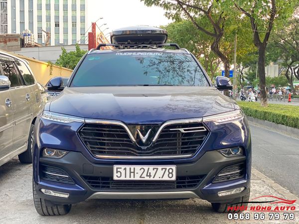 Lắp Đặt Cốp Để Đồ Trên Mui Xe Ô Tô Vinfast LUX SA2.0 Tại TPHCM