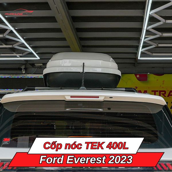 Cốp Nóc TEK 400L Cho Xe Ford Everest 2023