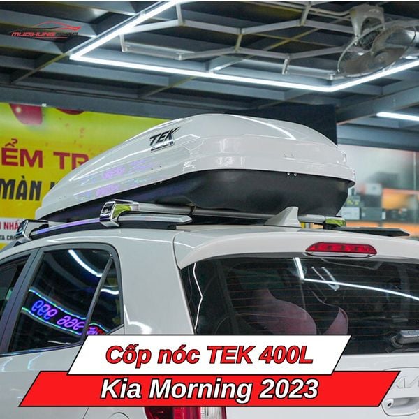 Cốp Nóc TEK 400L Cho Xe Kia Morning 2023