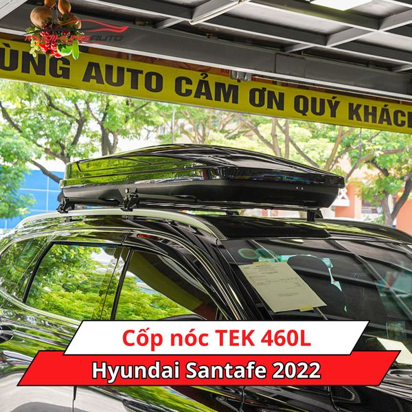 Cốp Nóc TEK 460L Cho Xe Hyundai Santafe 2022