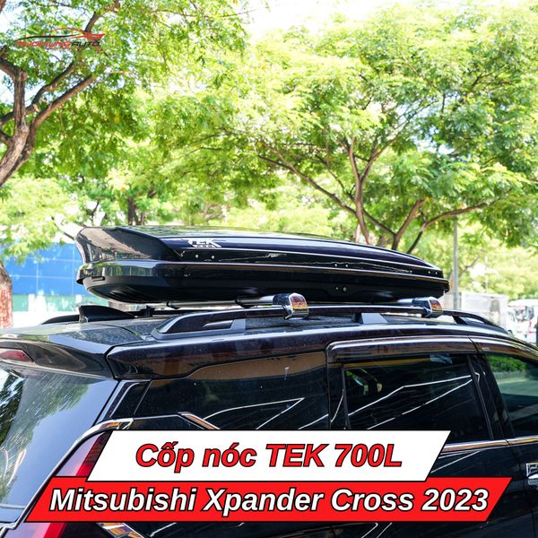 Cốp Nóc TEK 700L Cho Xe Mitsubishi Xpander Cross 2023