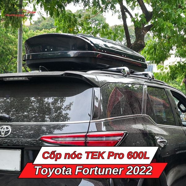Cốp Nóc TEK Pro 600L Cho Xe Toyota Fortuner 2022