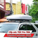 Cốp Nóc TEK Pro 780L Cho Xe Toyota Fortuner 2015