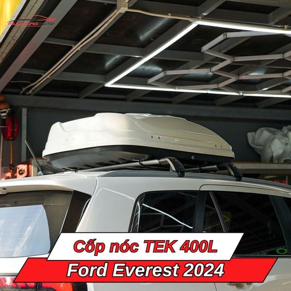 Cốp Nóc TEK 400L Cho Xe Ford Everest 2024