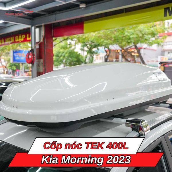 Cốp Nóc TEK 400L Cho Xe Kia Morning 2023