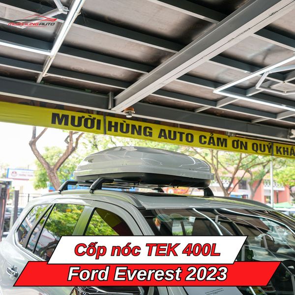Cốp Nóc TEK 400L Cho Xe Ford Everest 2023