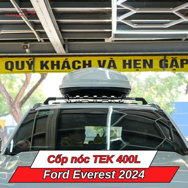 Cốp Nóc TEK 400L Cho Xe Ford Everest 2024