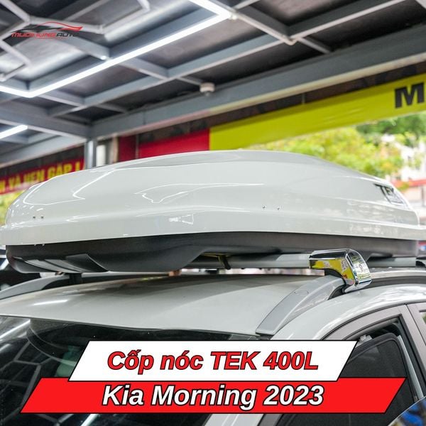 Cốp Nóc TEK 400L Cho Xe Kia Morning 2023