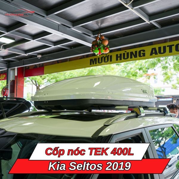 Cốp Nóc TEK 400L Cho Xe Kia Seltos 2019