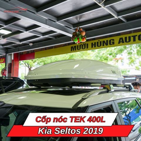 Cốp nóc TEK 400l cho xe Kia Seltos 2019