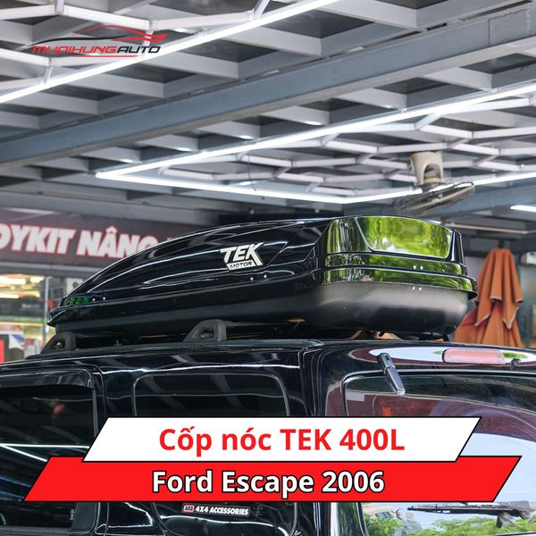 Cốp Nóc TEK 400L Cho Xe Ford Escape 2006