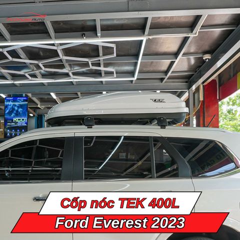 Cốp nóc TEK 400l cho xe Ford Everest 2023