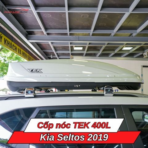 Cốp nóc TEK 400l cho xe Kia Seltos 2019