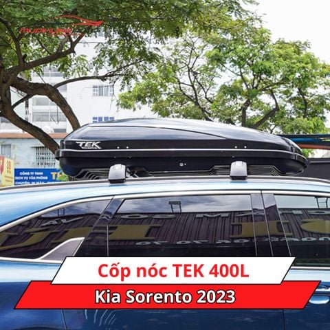 Cốp nóc TEK 400L cho xe Kia Sorento 2023
