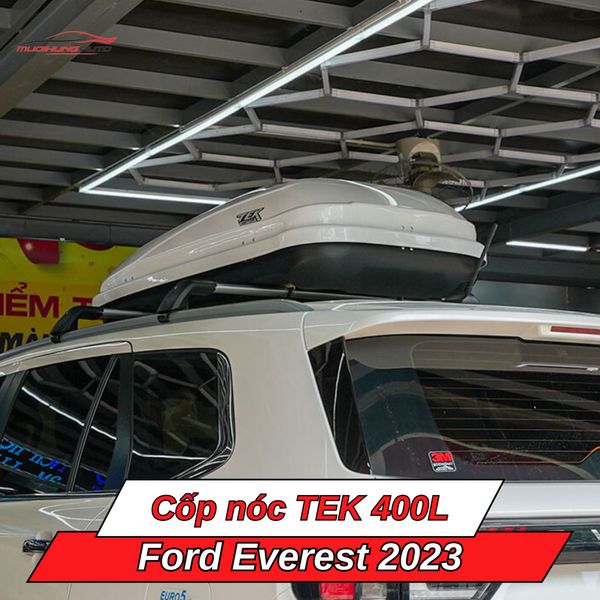Cốp Nóc TEK 400L Cho Xe Ford Everest 2023