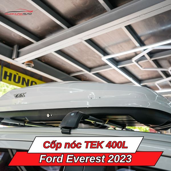 Cốp Nóc TEK 400L Cho Xe Ford Everest 2023