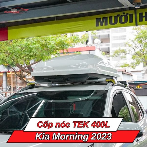 Cốp Nóc TEK 400L Cho Xe Kia Morning 2023