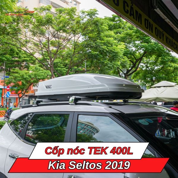 Cốp Nóc TEK 400L Cho Xe Kia Seltos 2019