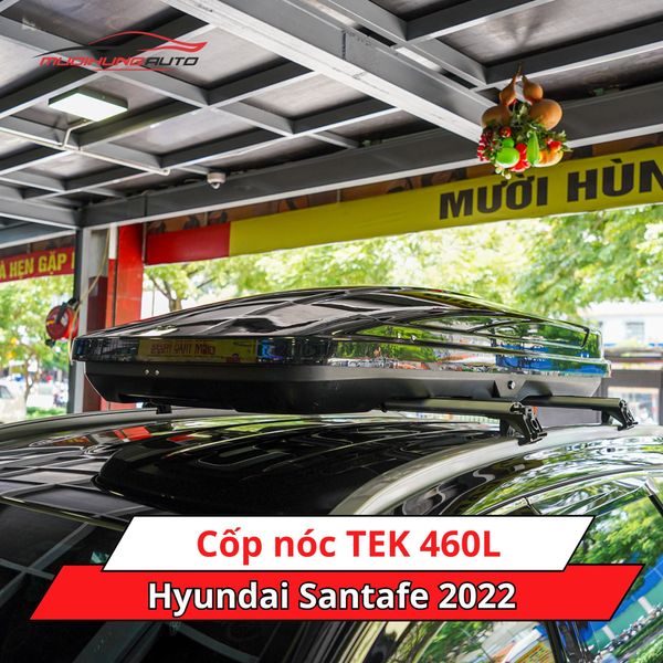 Cốp Nóc TEK 460L Cho Xe Hyundai Santafe 2022
